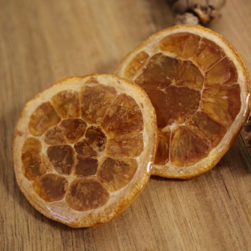 Orange earrings
