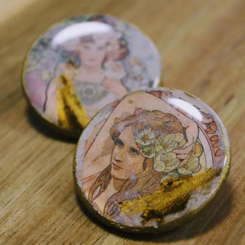 Обеци "Spring goddesses"