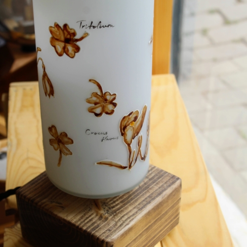 Рисувана лампа "Botanical"